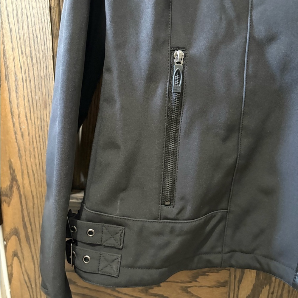 Steve Madden Black Jacket with leather trim - Picture 5 of 7